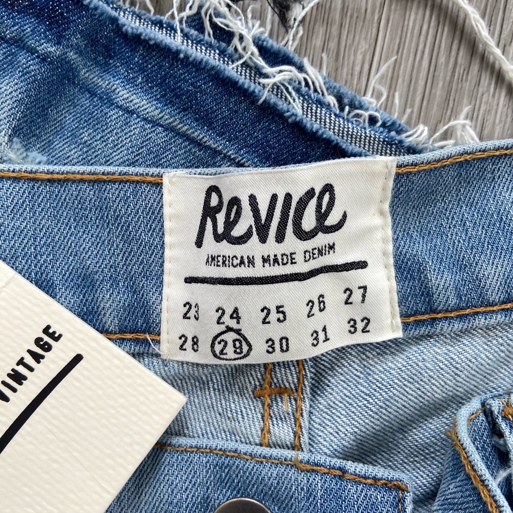Revice Denim wide leg two-tone jeans - Picture 3 of 4
